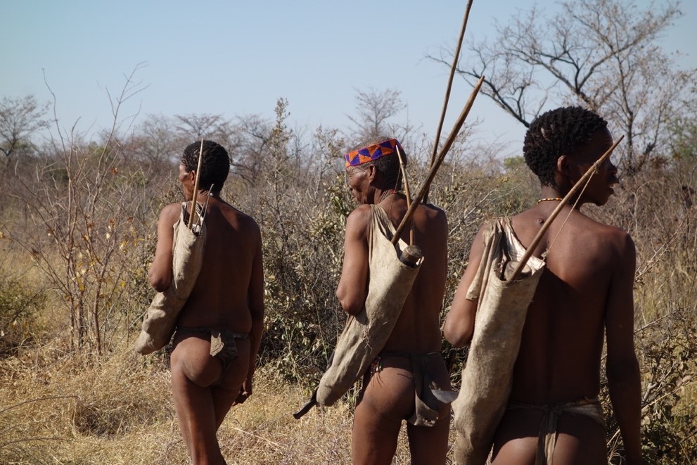 Just back from hunting with the Bushmen in Namibia.